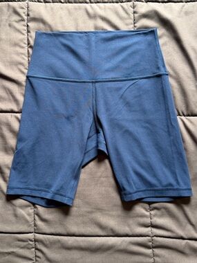 lululemon Align High-Rise 8” Shorts in True Navy